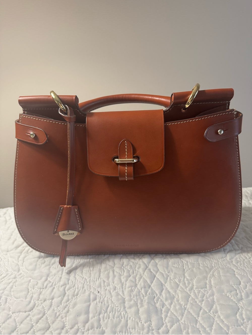 Alto Viola Bag Dooney & Bourke Vintage Color Cognac